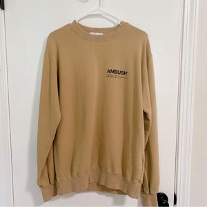 Ambush Logo Printed Crewneck Sweatshirt